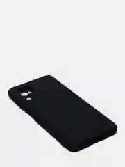 Черный чехол для Samsung Galaxy A22 4G / Galaxy M22 / Galaxy M32 Silicone Cover силиконовый