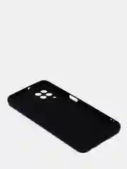 Черный чехол для Samsung Galaxy A22 4G / Galaxy M22 / Galaxy M32 Silicone Cover силиконовый
