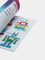 Лайм книга-аппликация для мальчиков в мягкой обложке, 14 х 20 см, 14 стр