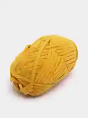 Желтый пряжа плюшевая Alize Velluto