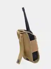 Коричневый сумка чехол для рации на пояс, сумку, жилет Molle