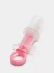 Розовый шприц-дозатор