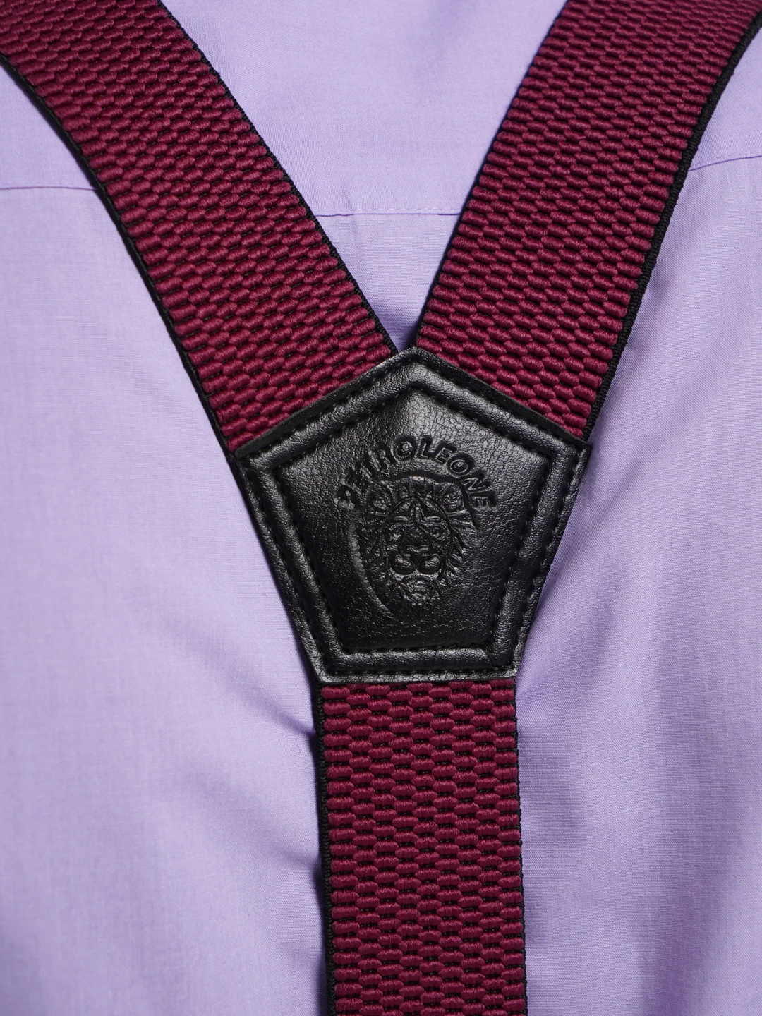 Подтяжки, 4 замка(бордо)