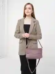 Пудровый сумка женская 3 цвета