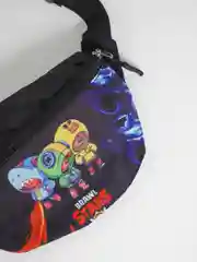 Синий сумка на пояс детская, для мальчиков и девочек Brawl Stars, Леди Баг, Уэнсдэй