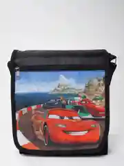 Черный детская сумка с принтом