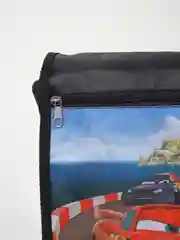 Черный детская сумка с принтом