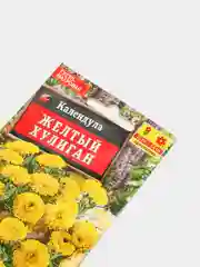 Семена цветы "Календула Желтый хулиган"