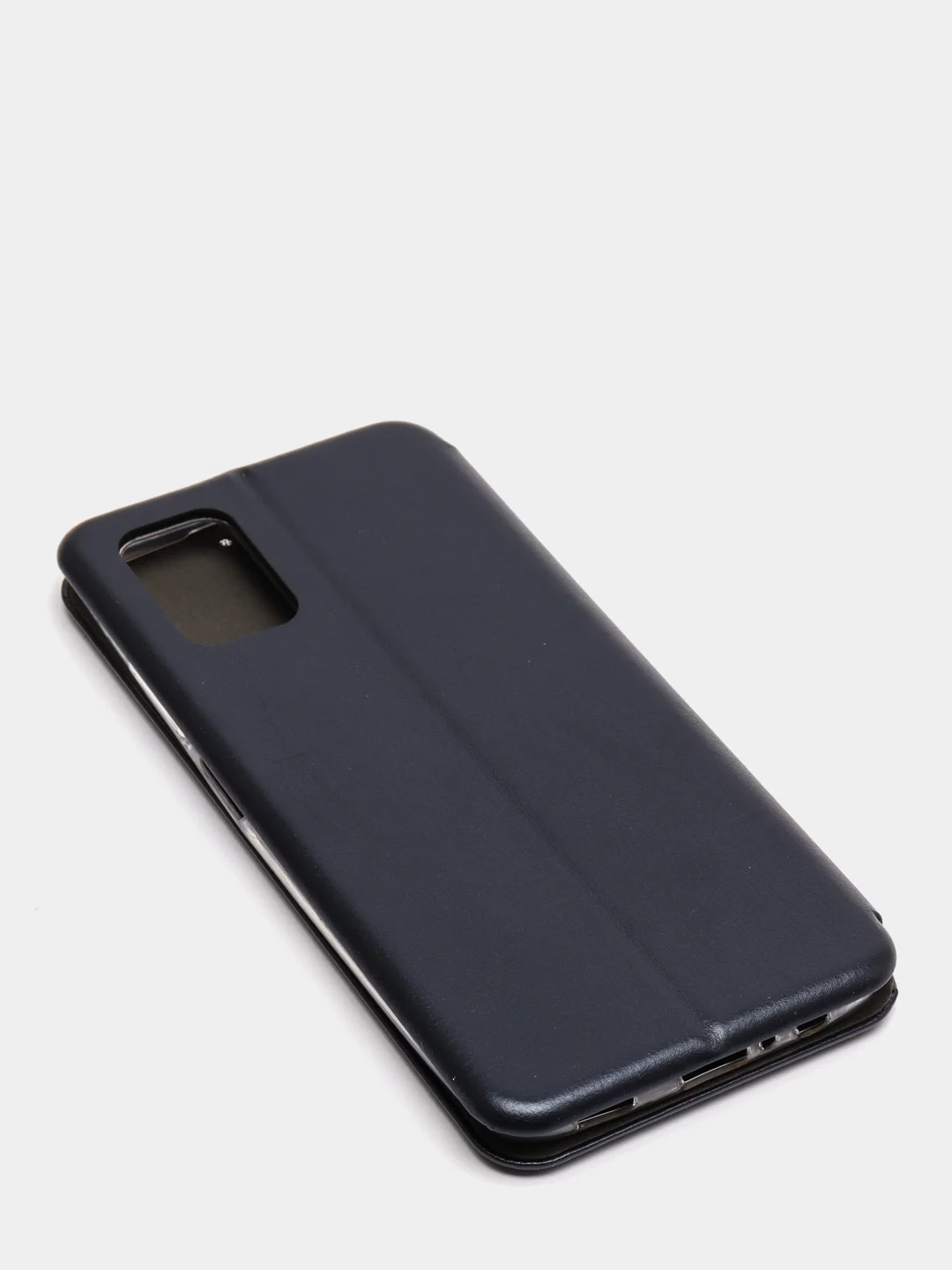 Темно-синий чехол-книжка Samsung Galaxy A03S (Самсунг Галакси А03С)