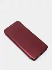 Бордовый чехол-книжка Honor X8 / HONOR X6