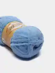 Светло-синий пряжа Alize Softy, 100% микрополиэстер, 50 г, 115 м