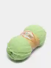 Салатовый пряжа Alize Softy, 100% микрополиэстер, 50 г, 115 м