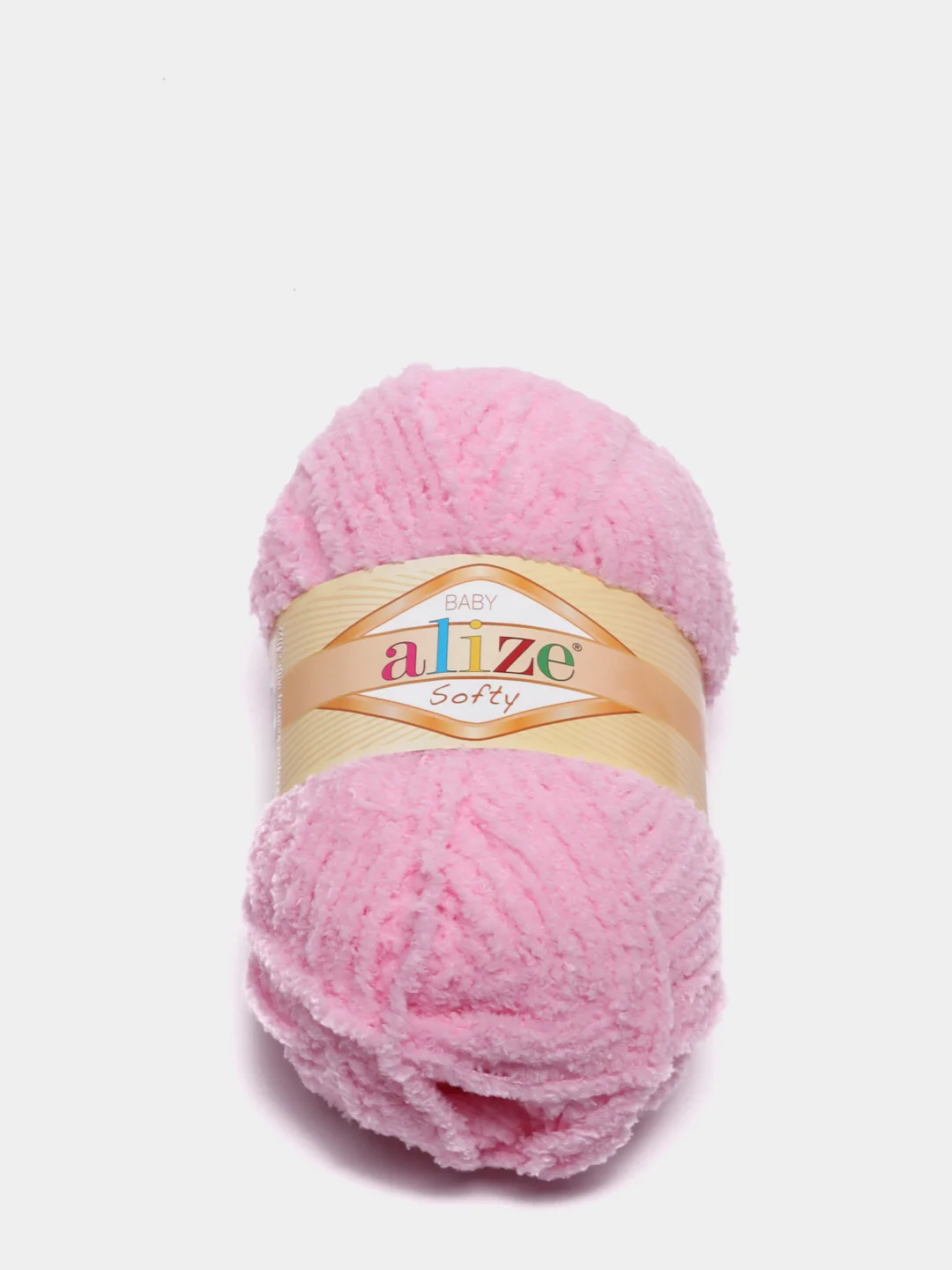 Конфетный пряжа Alize Softy, 100% микрополиэстер, 50 г, 115 м