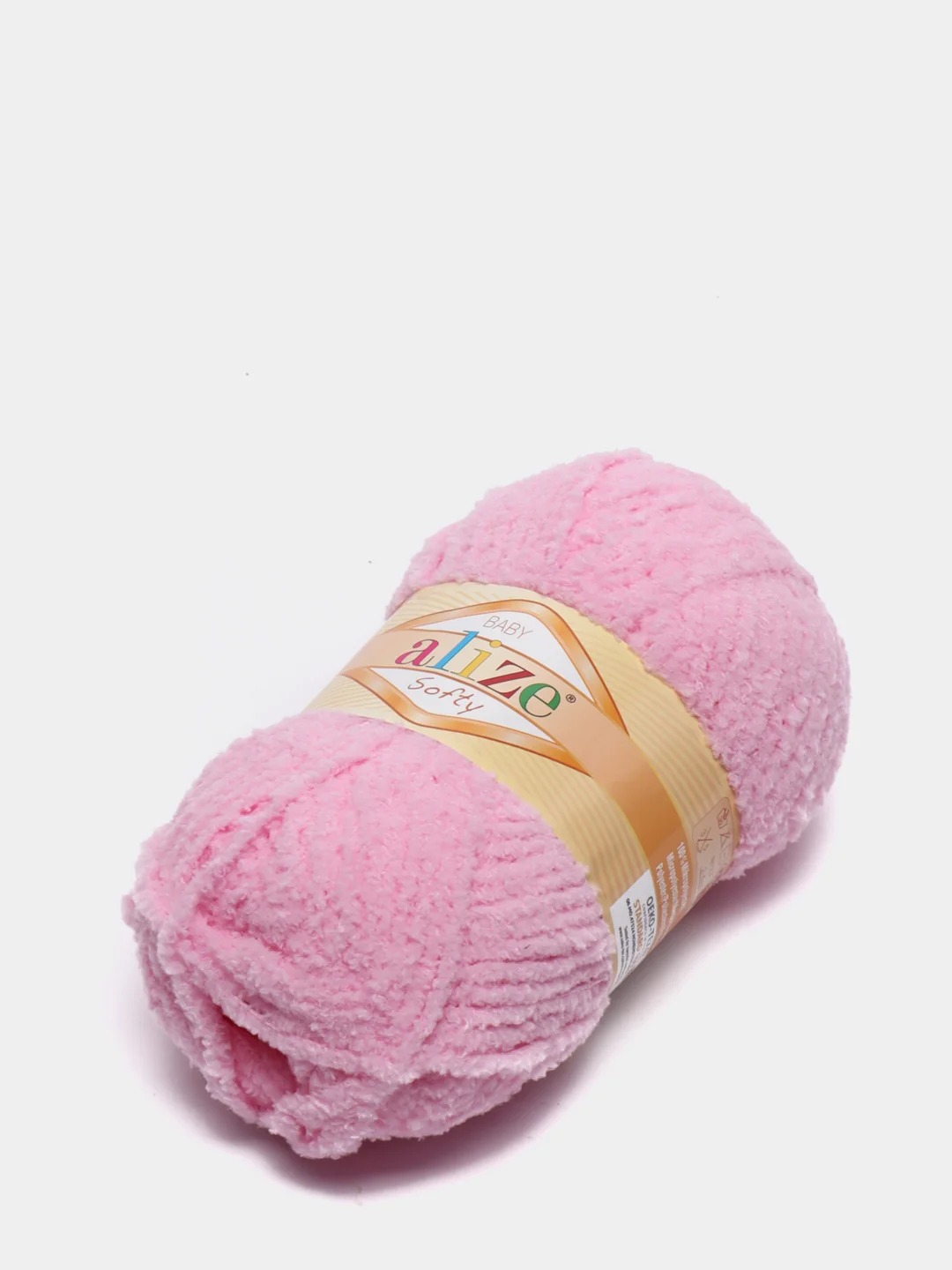 Конфетный пряжа Alize Softy, 100% микрополиэстер, 50 г, 115 м