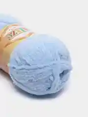Голубой пряжа Alize Softy, 100% микрополиэстер, 50 г, 115 м