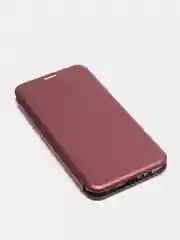Багровый чехол книжка Samsung Galaxy A7 2017 / A720