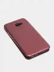 Багровый чехол книжка Samsung Galaxy A7 2017 / A720