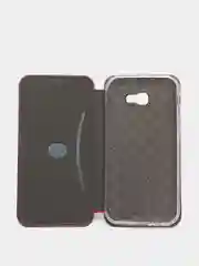 Багровый чехол книжка Samsung Galaxy A7 2017 / A720