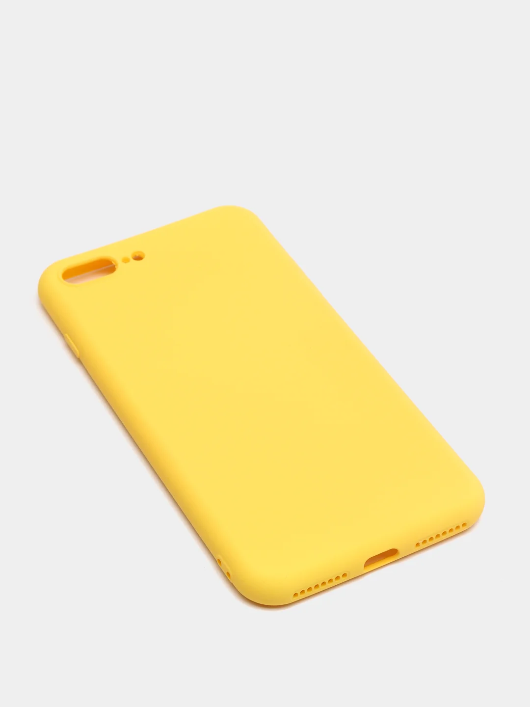 Желтый чехол для Apple iPhone 7 Plus / 8 Plus силиконовый