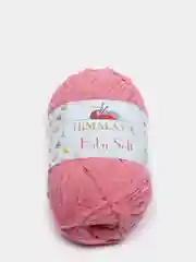 Кораллово-розовый пряжа плюшевая Himalaya "Baby Soft", 100% полиэстер, 115 м, 50 г