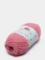 Кораллово-розовый пряжа плюшевая Himalaya "Baby Soft", 100% полиэстер, 115 м, 50 г