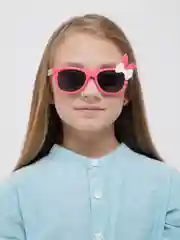 Розовый солнцезащитные очки для девочек