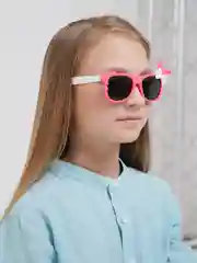 Розовый солнцезащитные очки для девочек