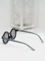 Черный детские круглые солнцезащитные очки