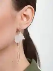 Длинные серьги клипсы подвески, клипсы для ушей, клипсы на уши