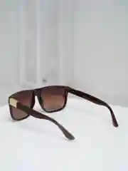 Багровый очки солнцезащитные, круглые, капельки, женские