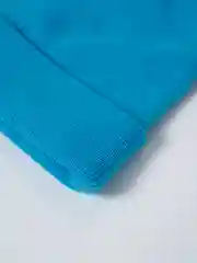 Морской шапка бини вязаная, однотонная, унисекс