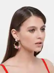 Конфетный серьги "Цветы"