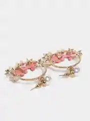 Конфетный серьги "Цветы"