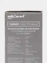 Таймер 2х канальный цифровой на DIN-рейку, суточный/недельный 2х16А/3600Вт, duwi 25806 3