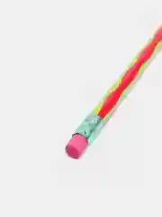 Вишнёвый простой чернографитный карандаш