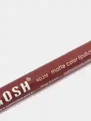 Вишнёвый карандаш для губ матовый с точилкой