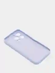 Сиреневый чехол iPhone 13 Pro Max, силиконовый на айфон про макс