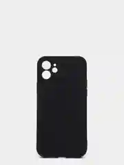 Черный чехол для iPhone 11, 13, 13 Pro, 13 Pro Max, 12, 12 Pro, 12 Pro Max, силикон