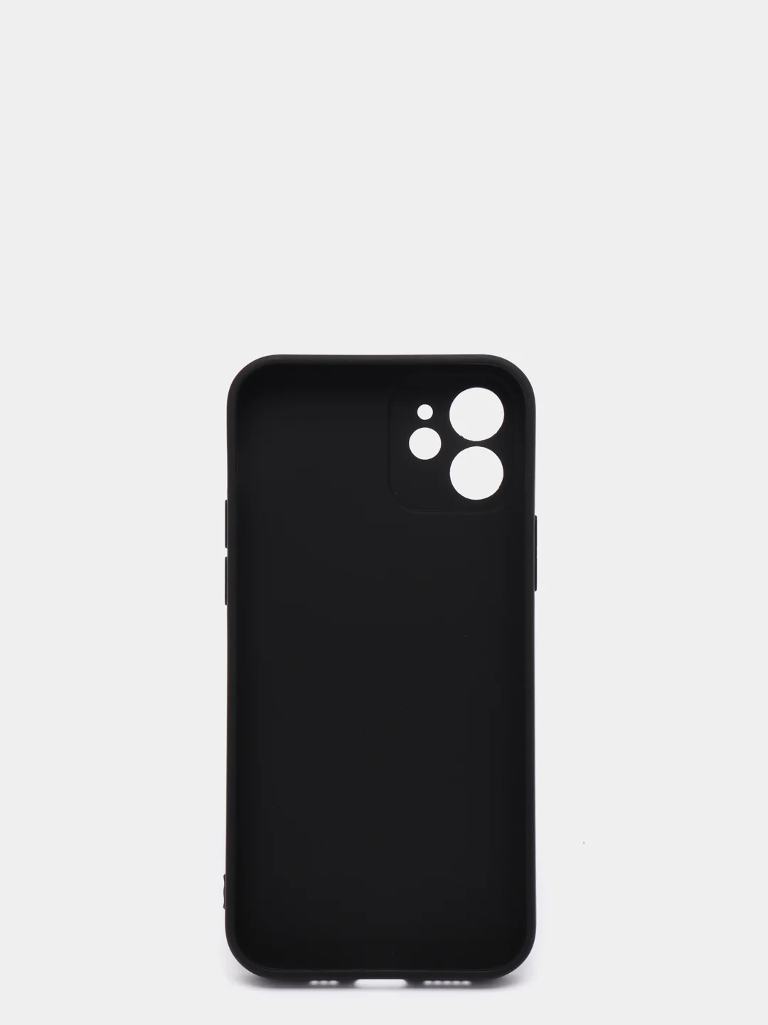 Черный чехол для iPhone 11, 13, 13 Pro, 13 Pro Max, 12, 12 Pro, 12 Pro Max, силикон