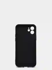 Черный чехол для iPhone 11, 13, 13 Pro, 13 Pro Max, 12, 12 Pro, 12 Pro Max, силикон