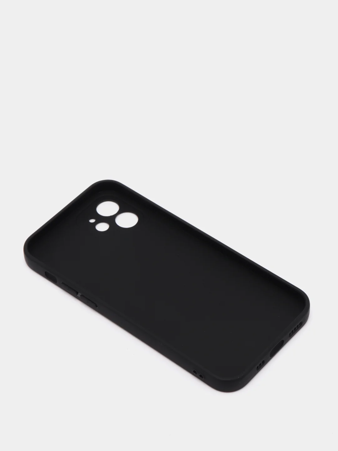 Черный чехол для iPhone 11, 13, 13 Pro, 13 Pro Max, 12, 12 Pro, 12 Pro Max, силикон