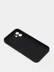 Черный чехол для iPhone 11, 13, 13 Pro, 13 Pro Max, 12, 12 Pro, 12 Pro Max, силикон