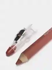 Алый карандаш для губ матовый с точилкой
