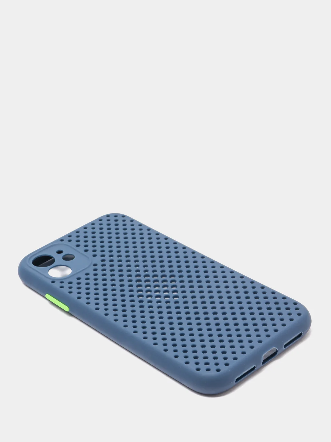 Синий чехол с защитой камеры на iPhone XS, XR, XSMAX, 11 PRO MAX, 12 PRO, 12 PROMAX