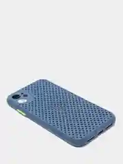 Синий чехол с защитой камеры на iPhone XS, XR, XSMAX, 11 PRO MAX, 12 PRO, 12 PROMAX