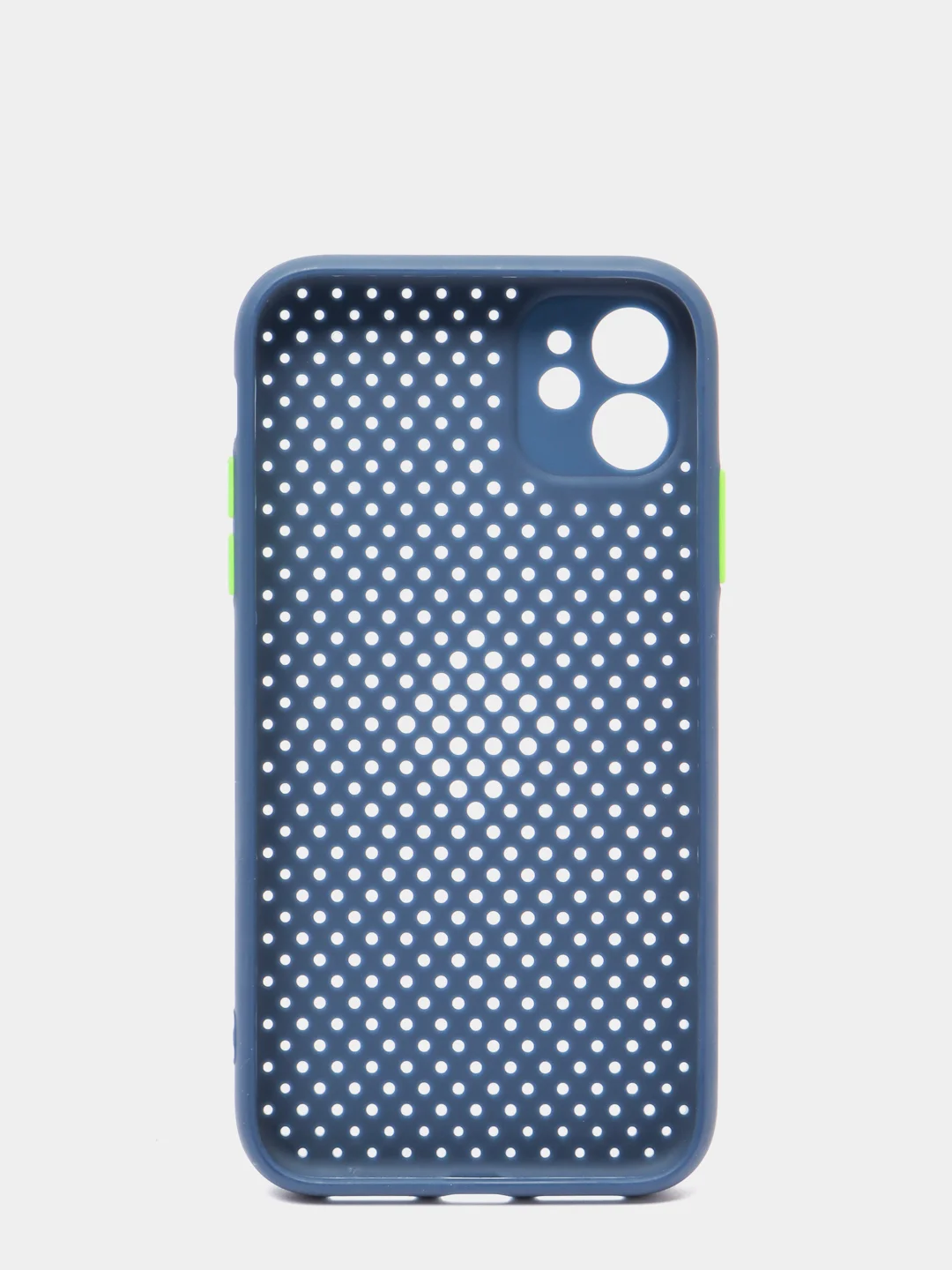 Синий чехол с защитой камеры на iPhone XS, XR, XSMAX, 11 PRO MAX, 12 PRO, 12 PROMAX