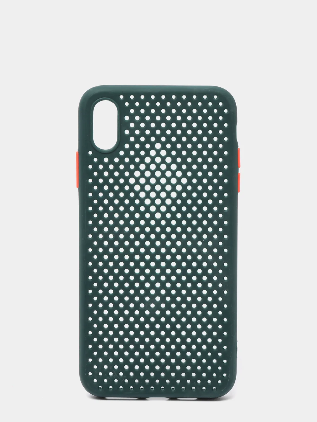 Тёмно-зелёный чехол на iPhone / Айфон / XS, XR, XSMAX, 11 PRO, 11, Pro Max, 12 Pro, 12 Pro Max