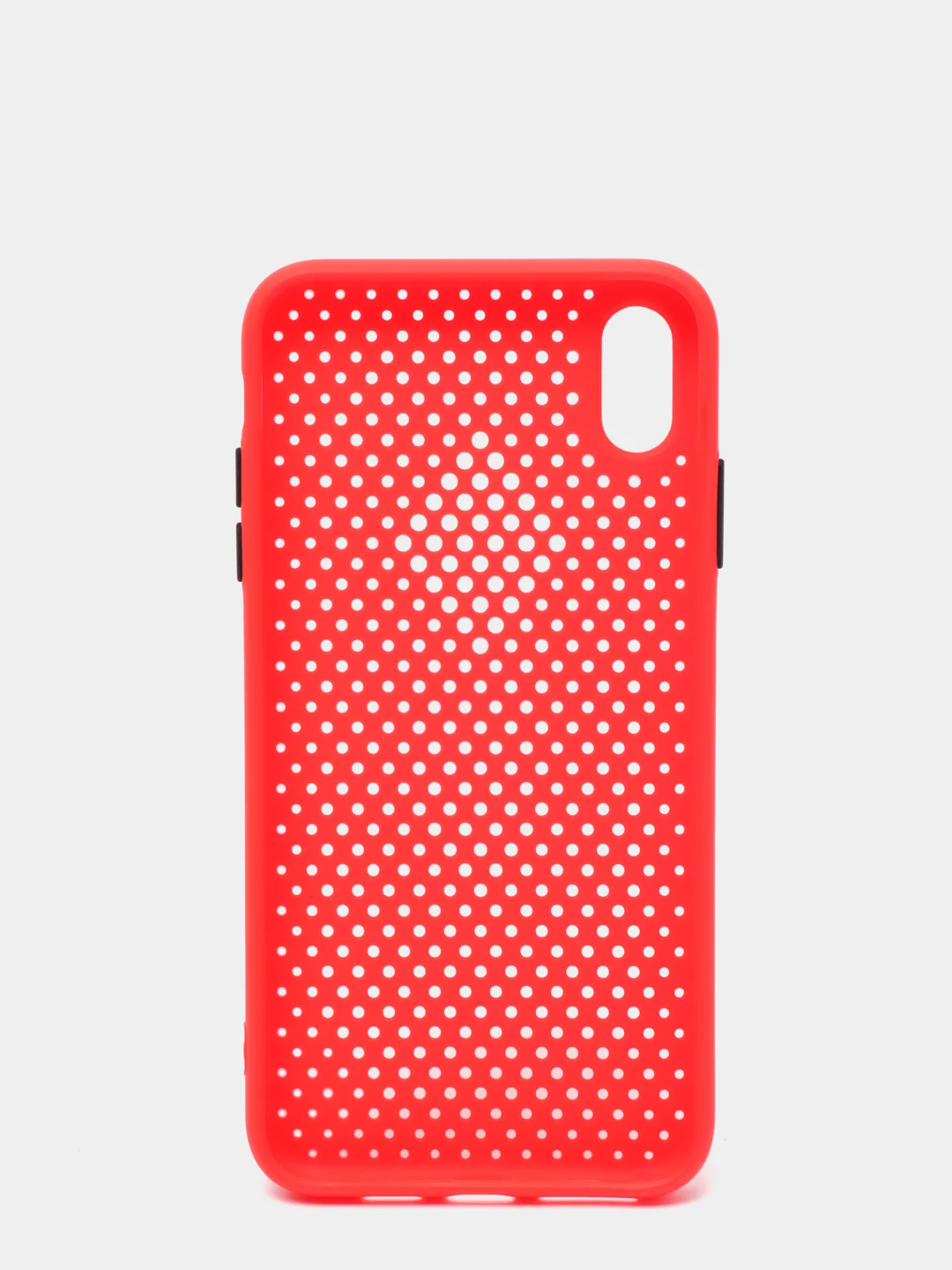 Красный чехол на iPhone / Айфон / XS, XR, XSMAX, 11 PRO, 11, Pro Max, 12 Pro, 12 Pro Max