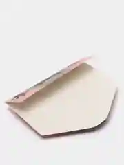 Розовый конверт для денег