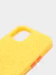 Желтый чехол на iPhone / Айфон / XS, XR, XSMAX, 11 PRO, 11, Pro Max, 12 Pro, 12 Pro Max